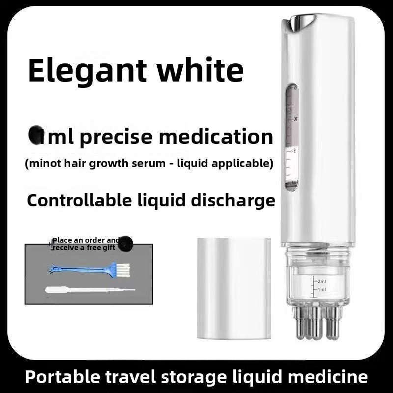 Scalp Liquid Applicator with Roller Ball
